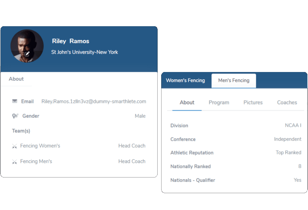 College Pipe - Athletes